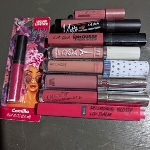 Matte Lipstick Set Of 9 All New - Deep Shades